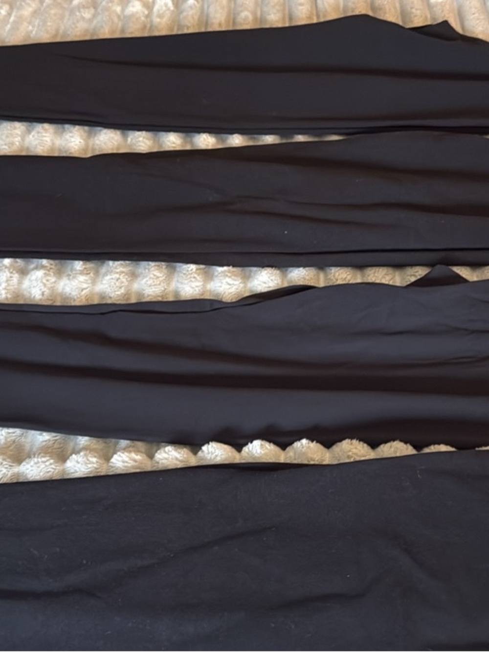 Youth Black Leggings - 4pc lot